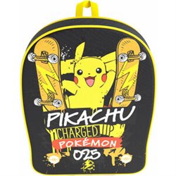 MOCHILA PIKACHU POKEMON 30CM