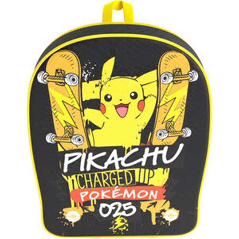 MOCHILA PIKACHU POKEMON 30CM