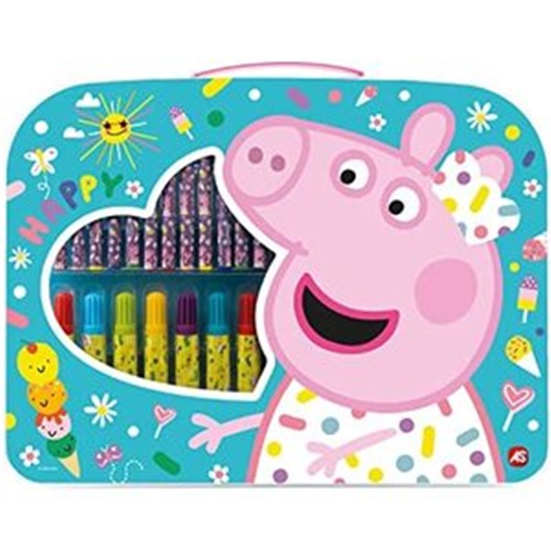 ESTUCHE PEPPA PIG ACTIVIDADES ARTIS