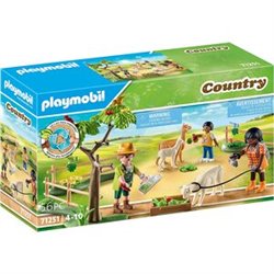 PASEO CON ALPACA PLAYMOBIL