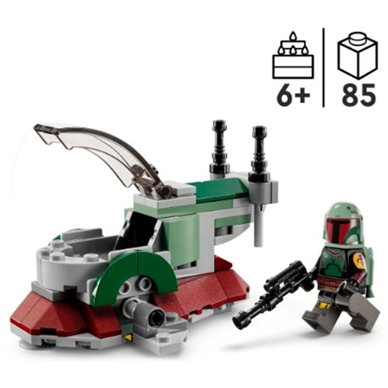 LEGO STAR WARS MICROFIGHTER: NAVE ESTELAR DE BOBA FETT