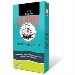 TINTE ROPA LA NAVE - NEGRO