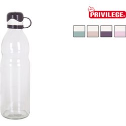 BOTELLA VIDRIO 075L C/TAPON PLAST PRIVILEGE