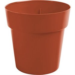 MACETA PLASTICO COLOR TERRACOTA 15CM