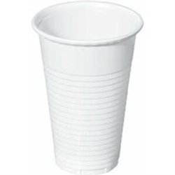 VASO PLASTICO X 30 BLANCO 220 C.C.