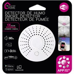 DETECTOR DE HUMO CONTROL WIFI VIA APP