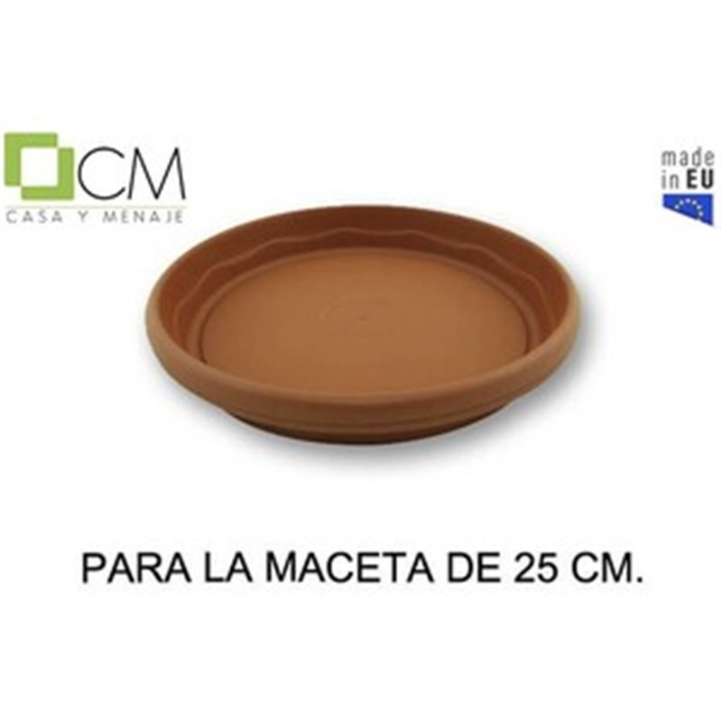 PLATO MACETA ELSA 25CM