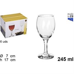 COPA CRISTAL VINO ALEXANDER 245ML