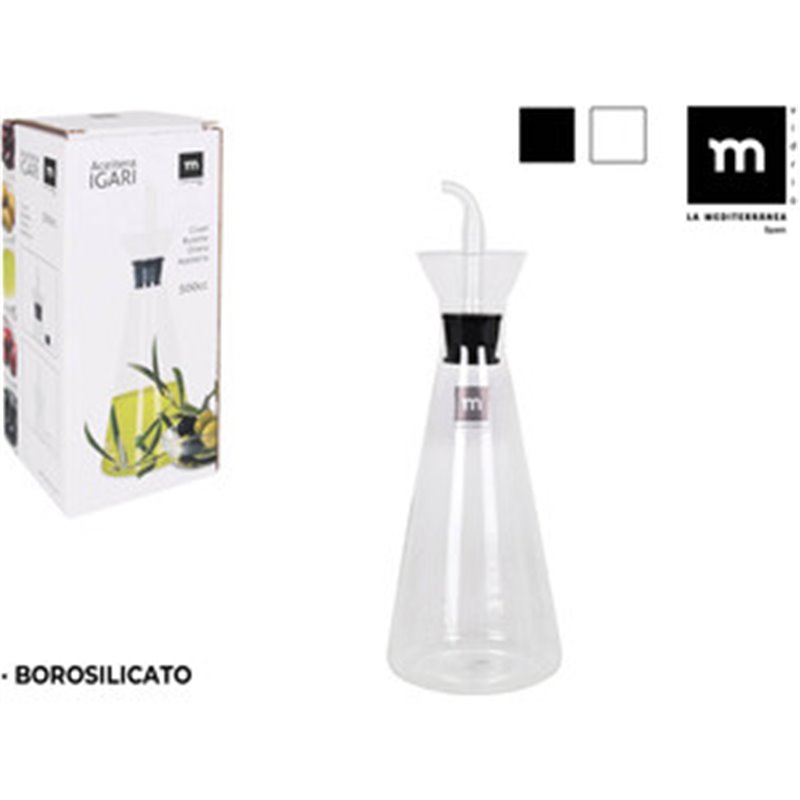 ACEITERA BOROSILICATO CON DOSIFICADOR 500CC