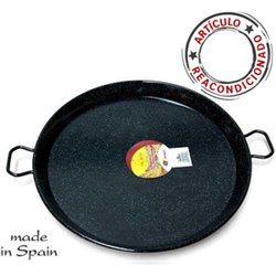 PAELLERA VALENCIANA 70CM JASPEADA 25 RACIONES - PRODUCTO REACONDICIONADO