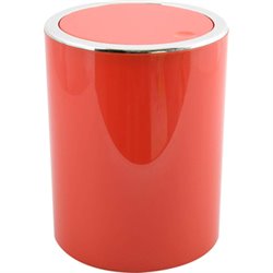 CUBO DE BASURA AS KAMAKA 6L ROJO