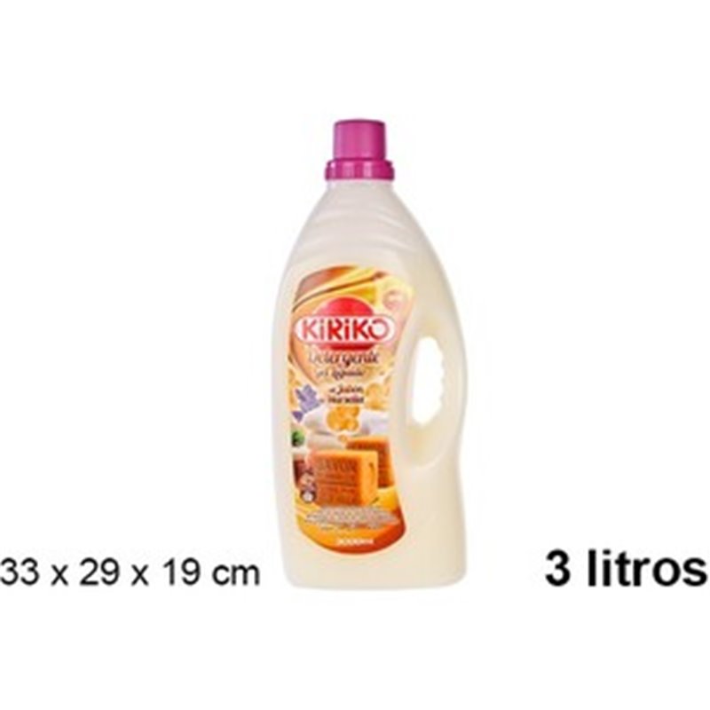 DETERGENTE LIQUIDO JABON DE MARSELLA 3LT