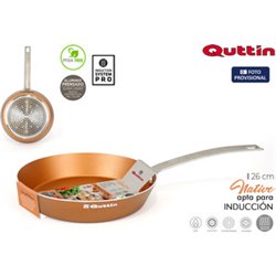 SARTEN 26CM ALUMINIO PRENSADO QUTTIN