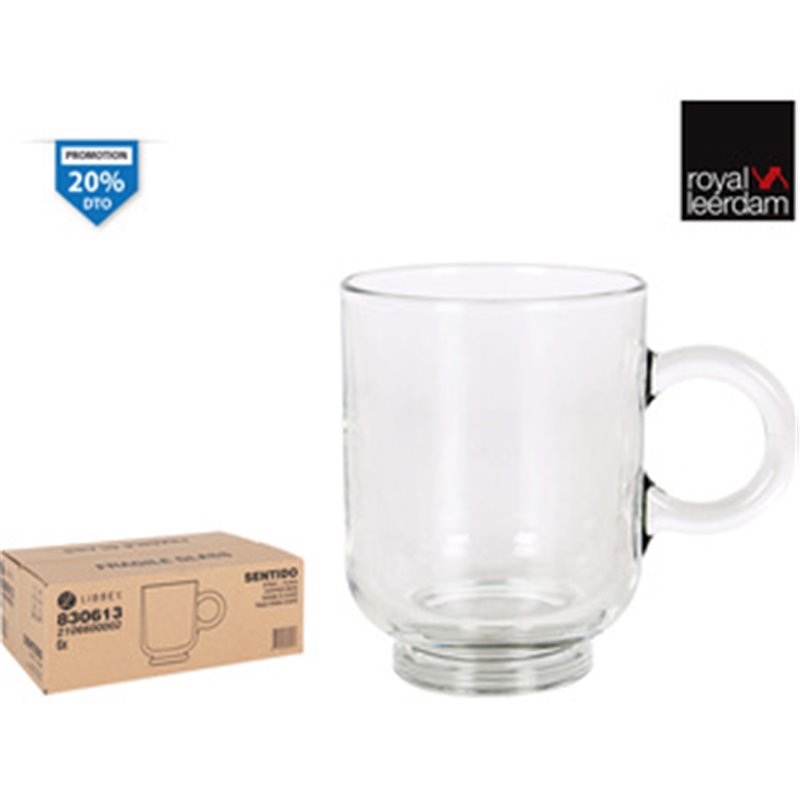 SET 6 TAZAS AMERICANO 37CL “SENTIDO