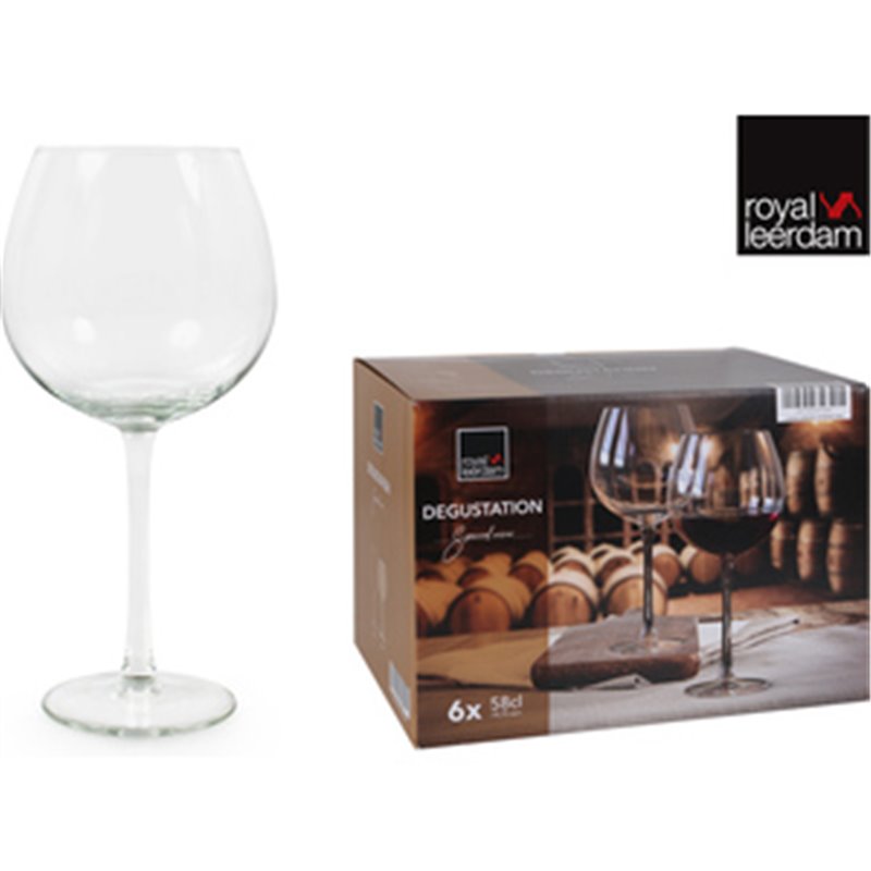 EK SET 6 COPAS BALON 58CL DEGUSTATION