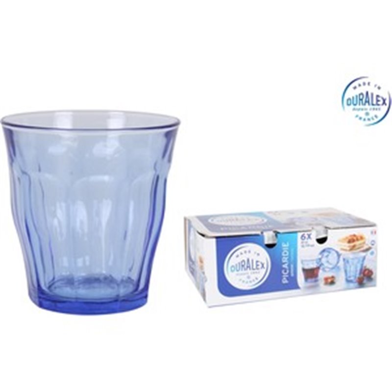 SET 6 VASOS 31CL MARINE PICARDIE