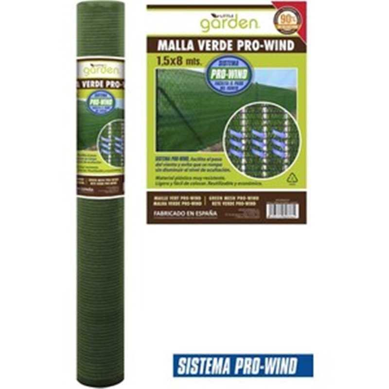 MALLA VERDE PRO-WIND (1,5X8M)