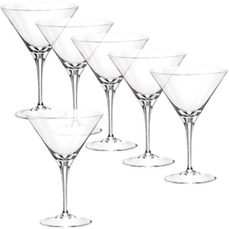 SET 6 COPAS COCTEL 35 CL CRISTAL COLECCIÓN BARWARE