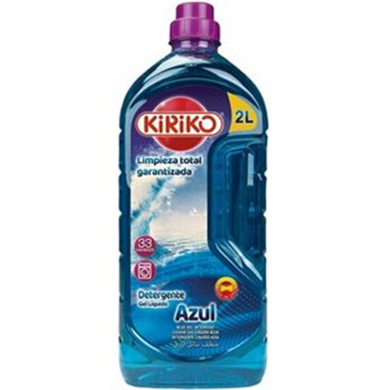 DETERGENTE LIQUIDO GEL AZUL 2L