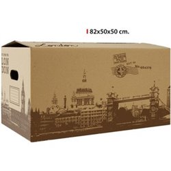 CAJA MULTIUSOS LONDON CITY 82X50X50CM CONFORTIME