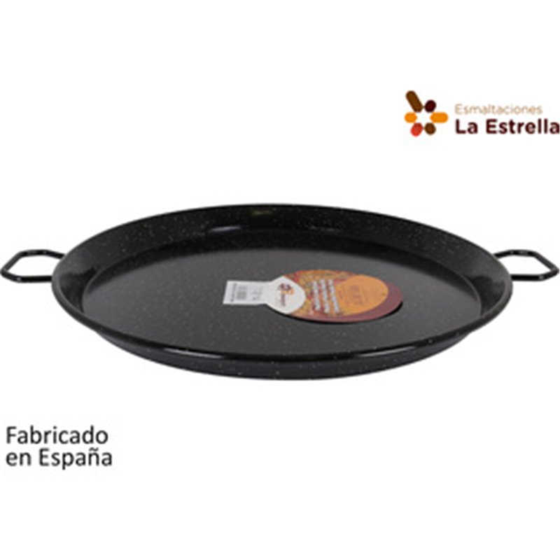 PAELLERA VALENCIANA 70CM JASPEADA 25 RACIONES