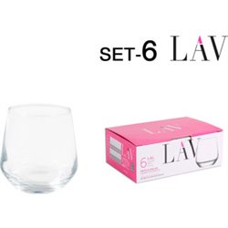 SET 6 VASOS CHUPITO 95CC LAL