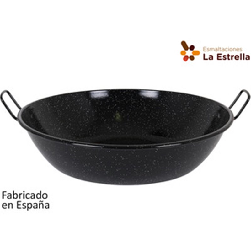 PAELLERA HONDA BORDONADA 60CM-30L JASPEADA