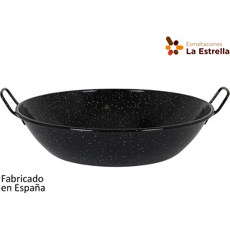 PAELLERA HONDA BORDONADA 55CM-25L JASPEADA