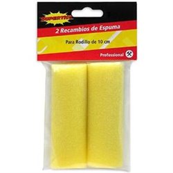 RECAMBIOS DE ESPUMA PARA RODILLO DE 10CM - 2 UDS