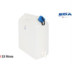 TANQUE AGUA EXTAFUERTE 15L C/GRIFO EDA