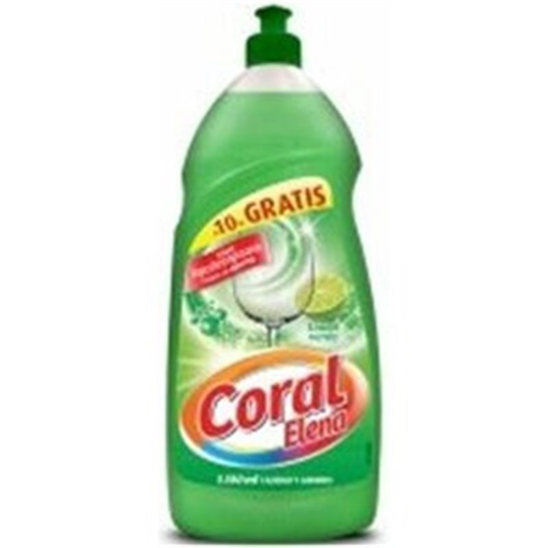 CORAL LAVAVAJILLAS FRESCOR LIMON 1L