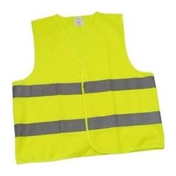 CHALECO REFLECTANTE FLUORESCENTE AMARILLO HOMOLOGADO CE EN-471 TALLA XL