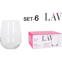 SET 6 VASOS 475CC GAIA