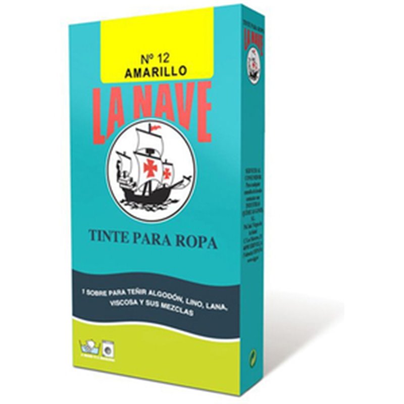 TINTE ROPA LA NAVE - AMARILLO