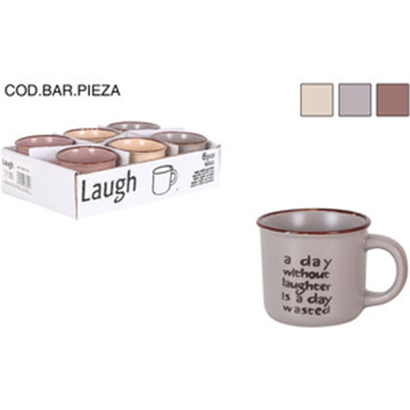 TAZA CAFE EXPRESO 90CC LAUGH