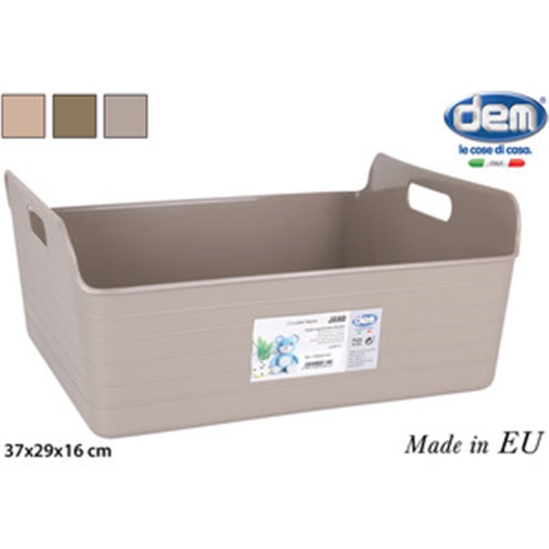 CESTA ORGANIZADORA FLEXIBLE 37X29X16CM