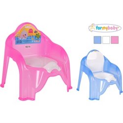 SILLA WC BEBE TRANSPARENTE FORMYBABY - COLORES SURTIDOS