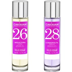 SET DE 2 PERFUMES CARAVAN PARA MUJER Nº28 Y Nº 26