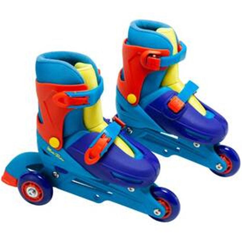 PATINES EN LINEA CONVERTIBLE AZUL