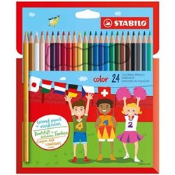 LAPIZ DE COLOR STABILO ESTUCHE X 24