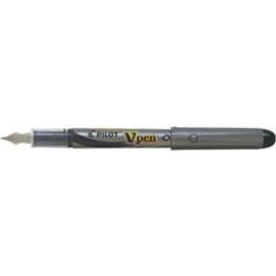 PLUMA DESECHABLE VPEN SILVER AZUL PILOT SVP-4M-L TAMAÑO - NEGRO