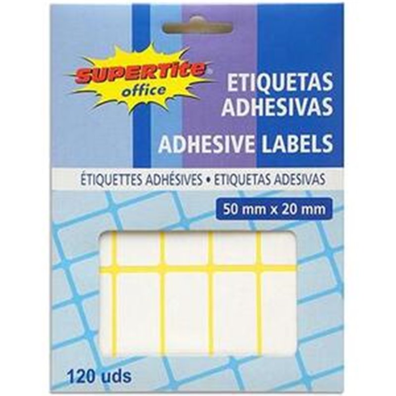 ETIQUETAS ADHESIVAS 50X20MM