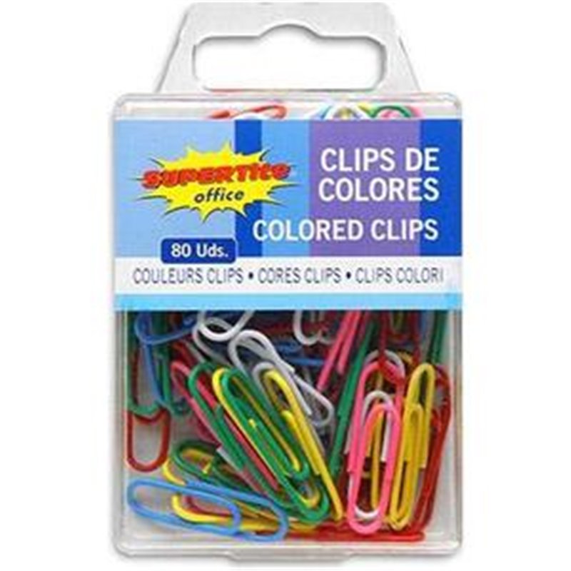 CLIPS DE COLORES 28 MM