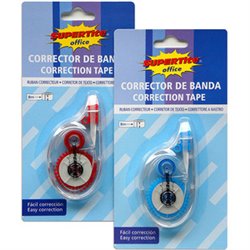 CORRECTOR DE BANDA 8M X 5MM - COLORES SURTIDOS