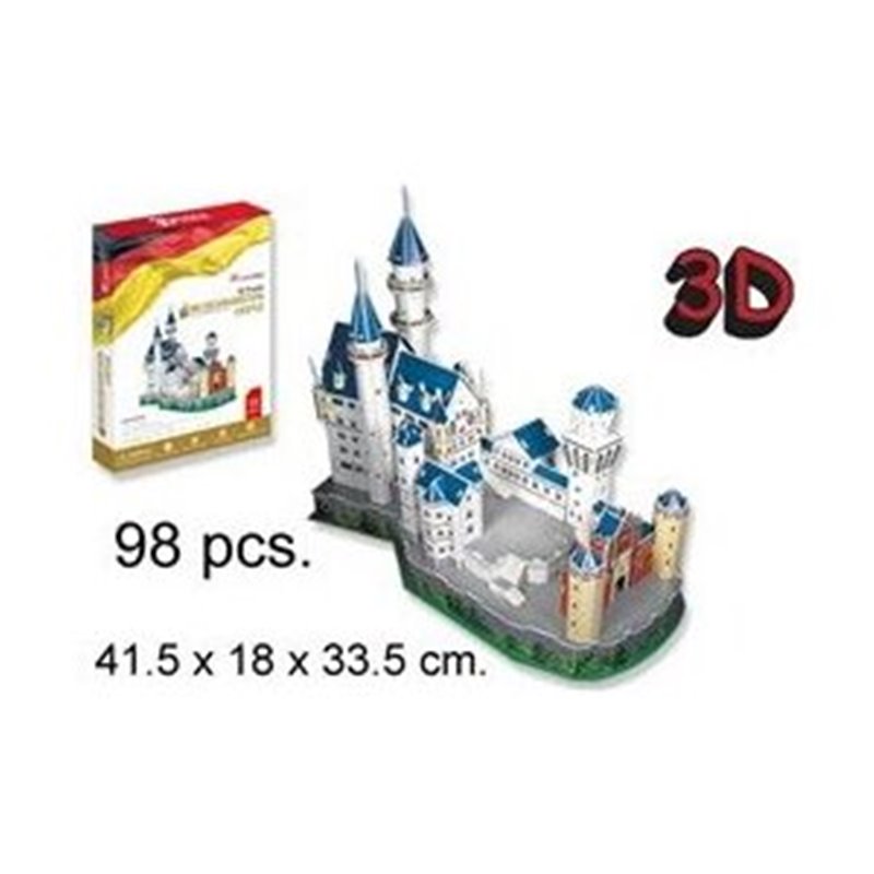 3D PUZZLE CASTILLO NEUSCHWANSTEIN ALEMAN