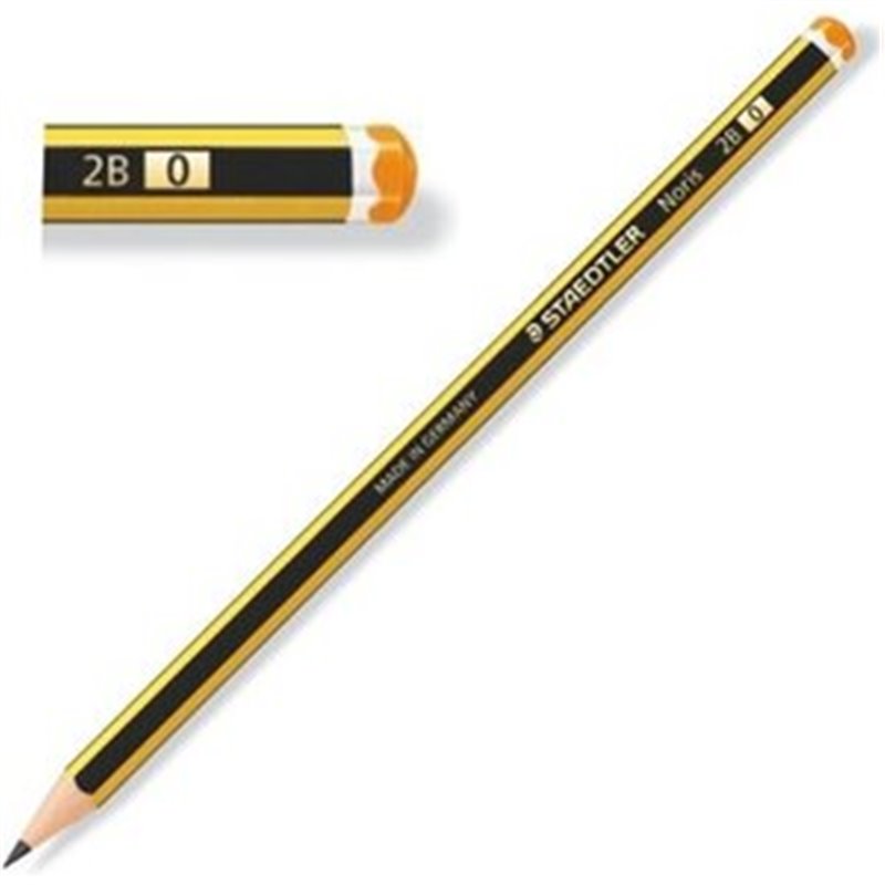 LAPIZ STAEDTLER NORIS 2B 0