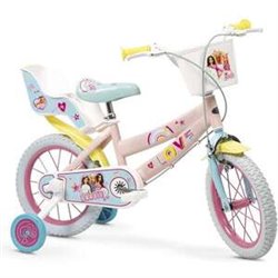 BICICLETA BARBIE 14" (4/6 AÑOS)