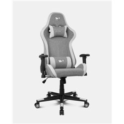 DRIFT DR90 PRO Silla para videojuegos de PC Asiento acolchado Gris, Blanco