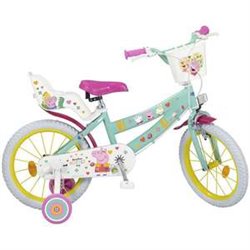 BICICLETA PEPPA PIG 16"  (5/8 AÑOS)