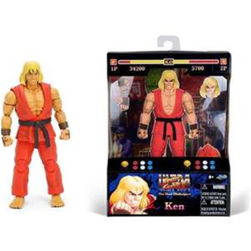 FIGURA STREET FIGHTER II KEN 15 CM